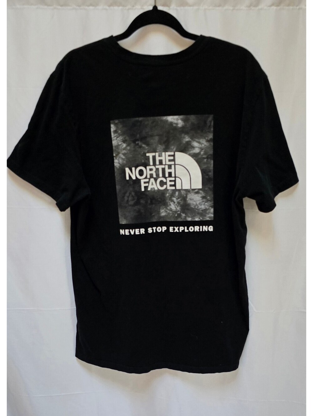 The North Face Never Stop Exploring Black Graphic T-Shirt Men's XL